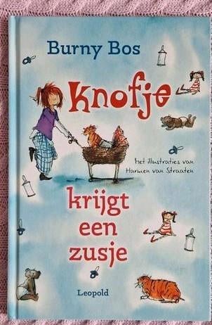Knofje krijgt een zusje - Burny Bos, Ophalen of Verzenden, Zo goed als nieuw, Burny Bos, Fictie algemeen