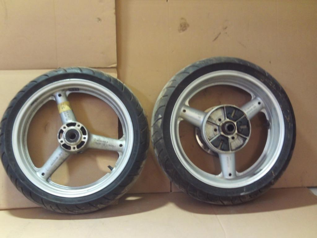 set velgen met banden Suzuki TL 1000 R bj 97-02, Ophalen of Verzenden, Gebruikt