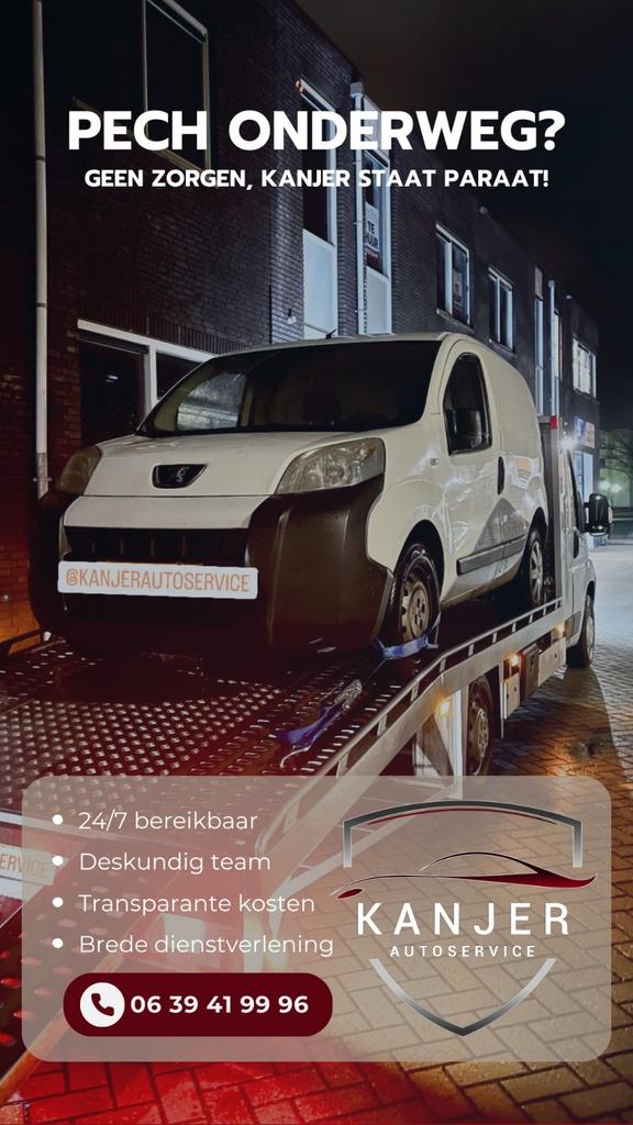 24/7 Sleepdienst Pechhulp Oprijwagen Berging Amersfoort, Koeriersdiensten