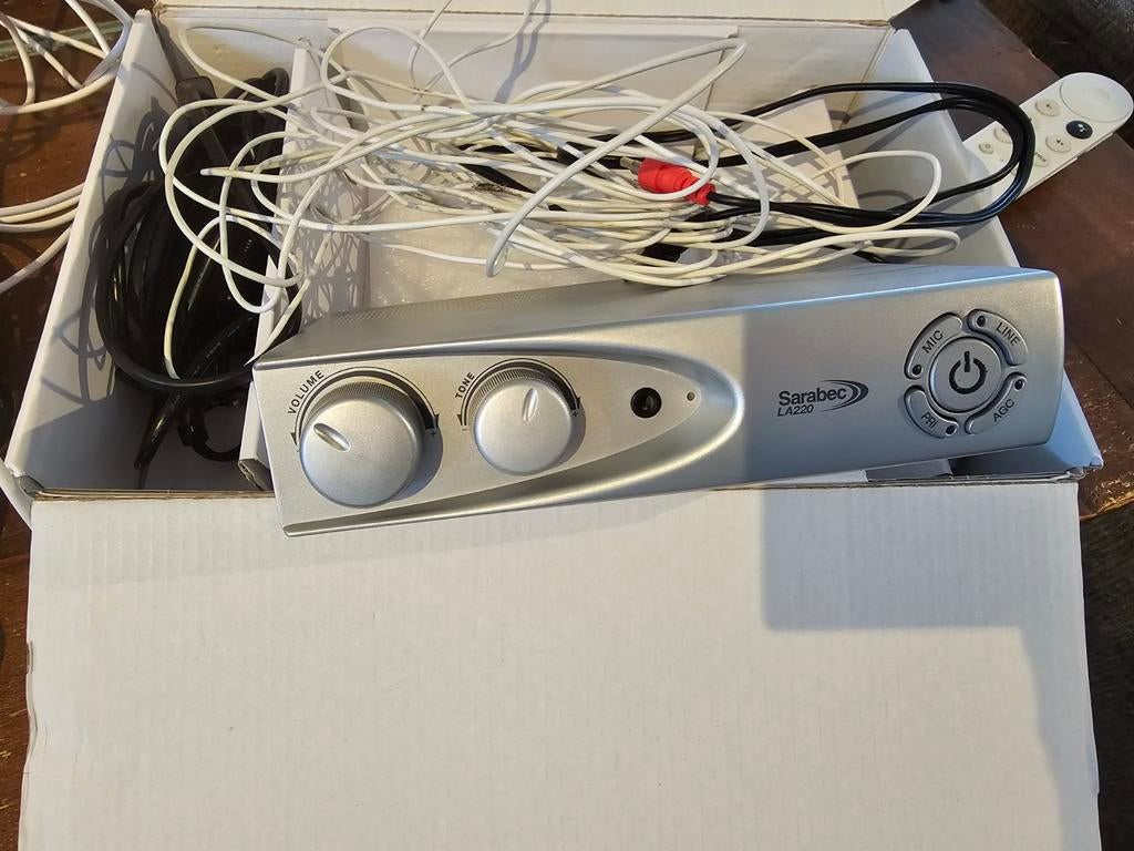 Sarabec LA220 Ringleiding - Zo goed als nieuw, Audio, Tv en Foto, Versterkers en Receivers, Ophalen of Verzenden, Zo goed als nieuw