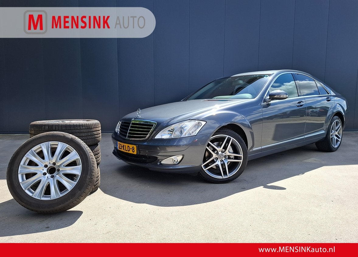 Mercedes-Benz S-Klasse 350 Prestige AMG AUTOMAAT NAVI MEMORY, Automaat, Achterwielaandrijving, Gebruikt, 120 €/maand