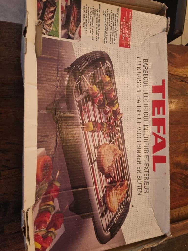 Tafel BBQ Tefal zgan, Ophalen of Verzenden, Zo goed als nieuw