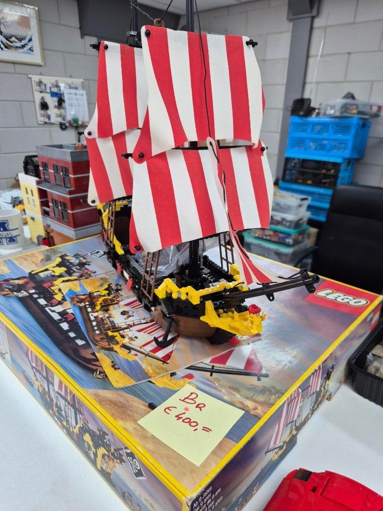 Black Seas Barracuda (Dark Shark), lego set 6285, Gebruikt, Lego, Pirates, Ophalen of Verzenden