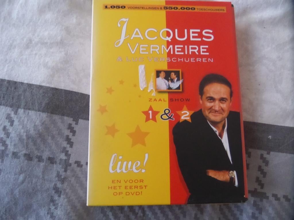 jacques vermeire   1  en 2, Gebruikt, Alle leeftijden, Boxset, Ophalen of Verzenden