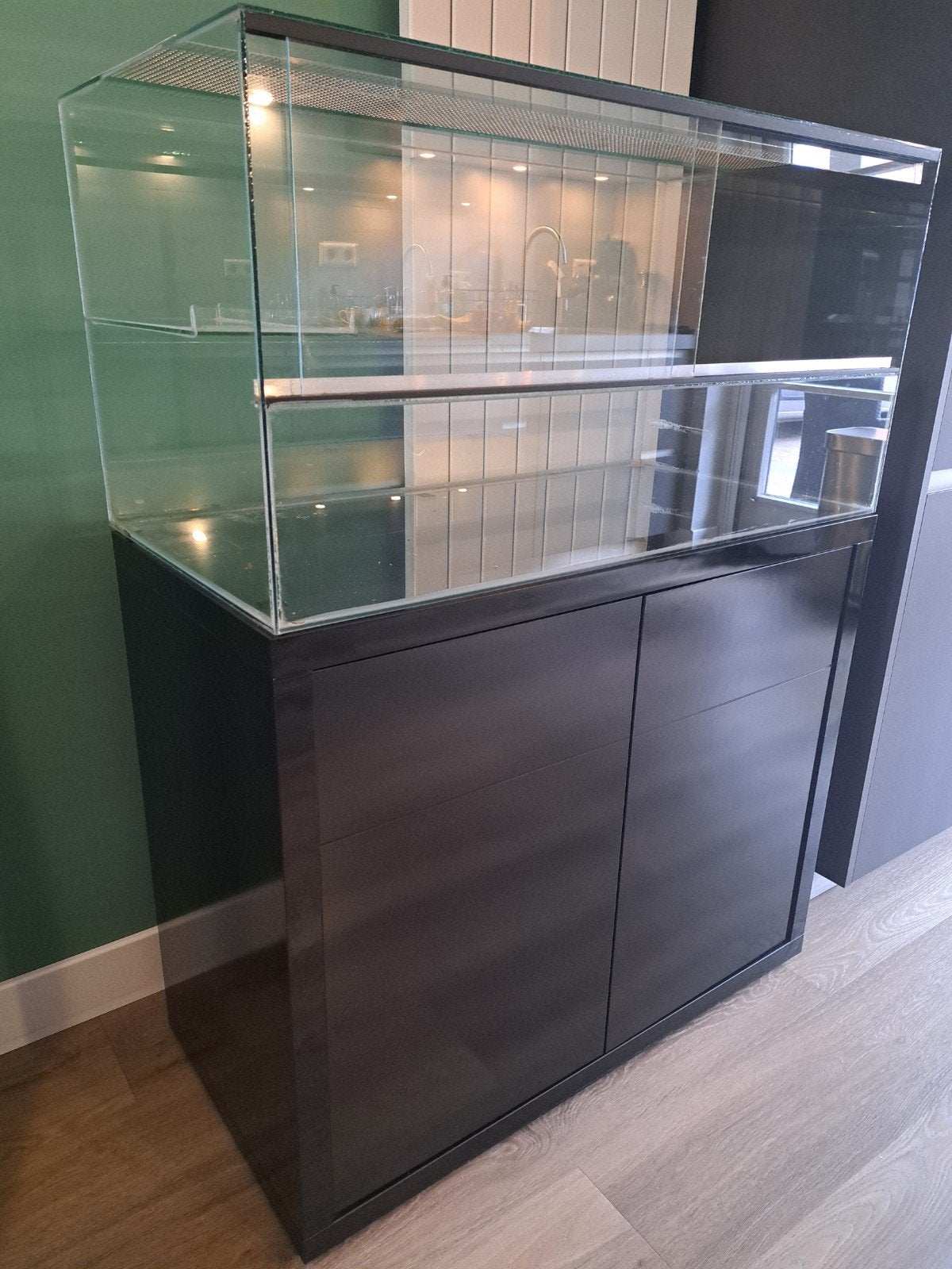 Aquarium of terrarium aqualantis meubel kast dressoir, Ophalen, Zo goed als nieuw, Aquariummeubel, Aquatlantis