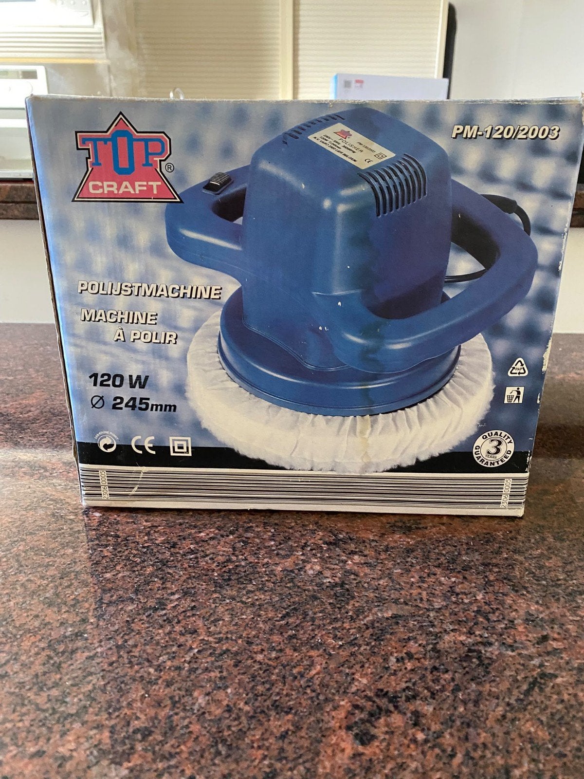 Polijstmachine, Ophalen