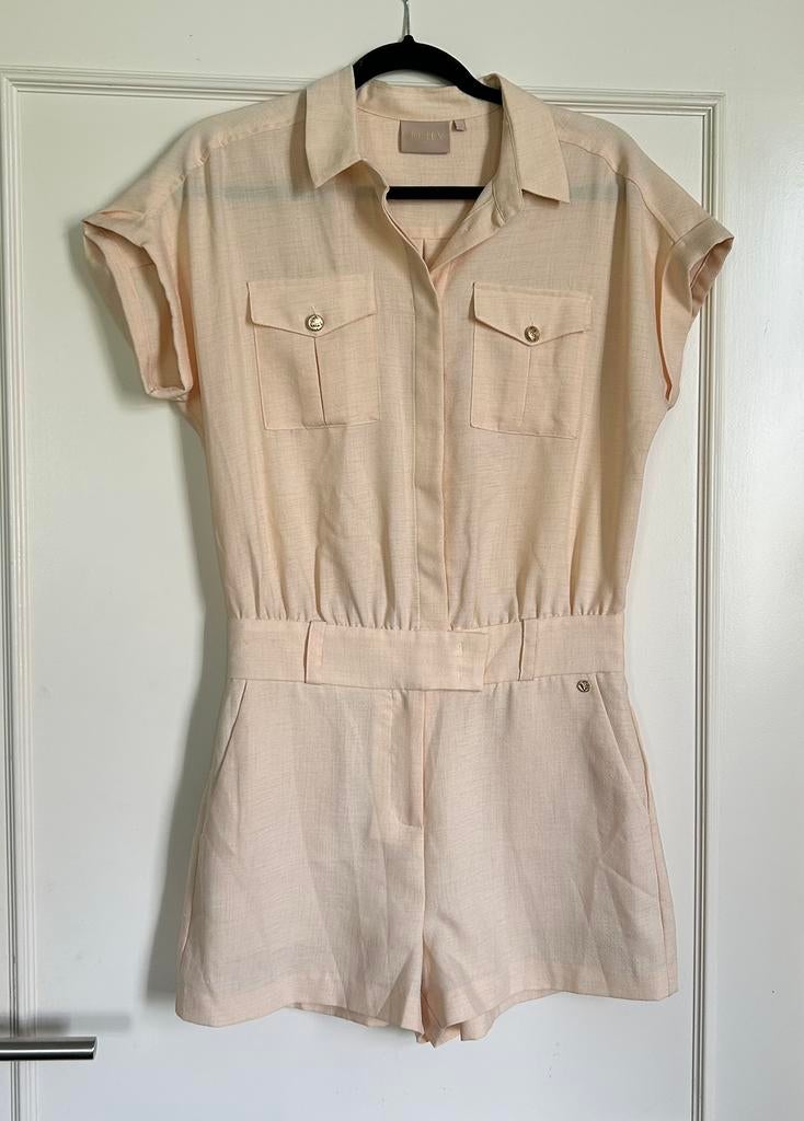 Crème, Beige JoshV, Josh V Ollie playsuit in maat M., Kleding | Dames, Jumpsuits, Ophalen of Verzenden, Nieuw, Maat 38/40 (M)