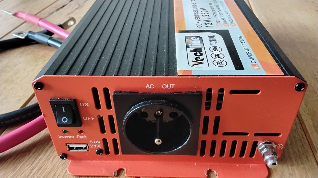 Vechline Omvormer 12V 230V, Ophalen, Gebruikt