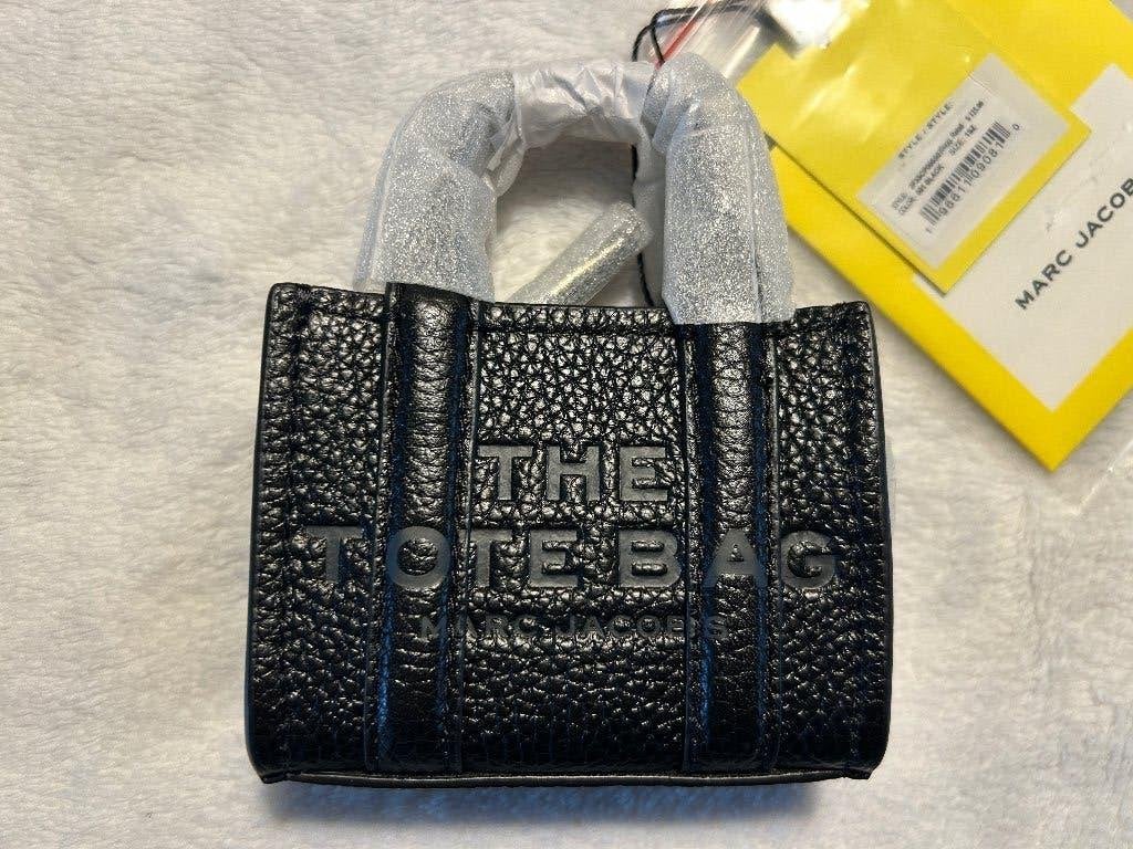 Marc Jacobs the tote bag nano charm nieuw zwart, Overige merken, Zwart, Nieuw, Ophalen of Verzenden
