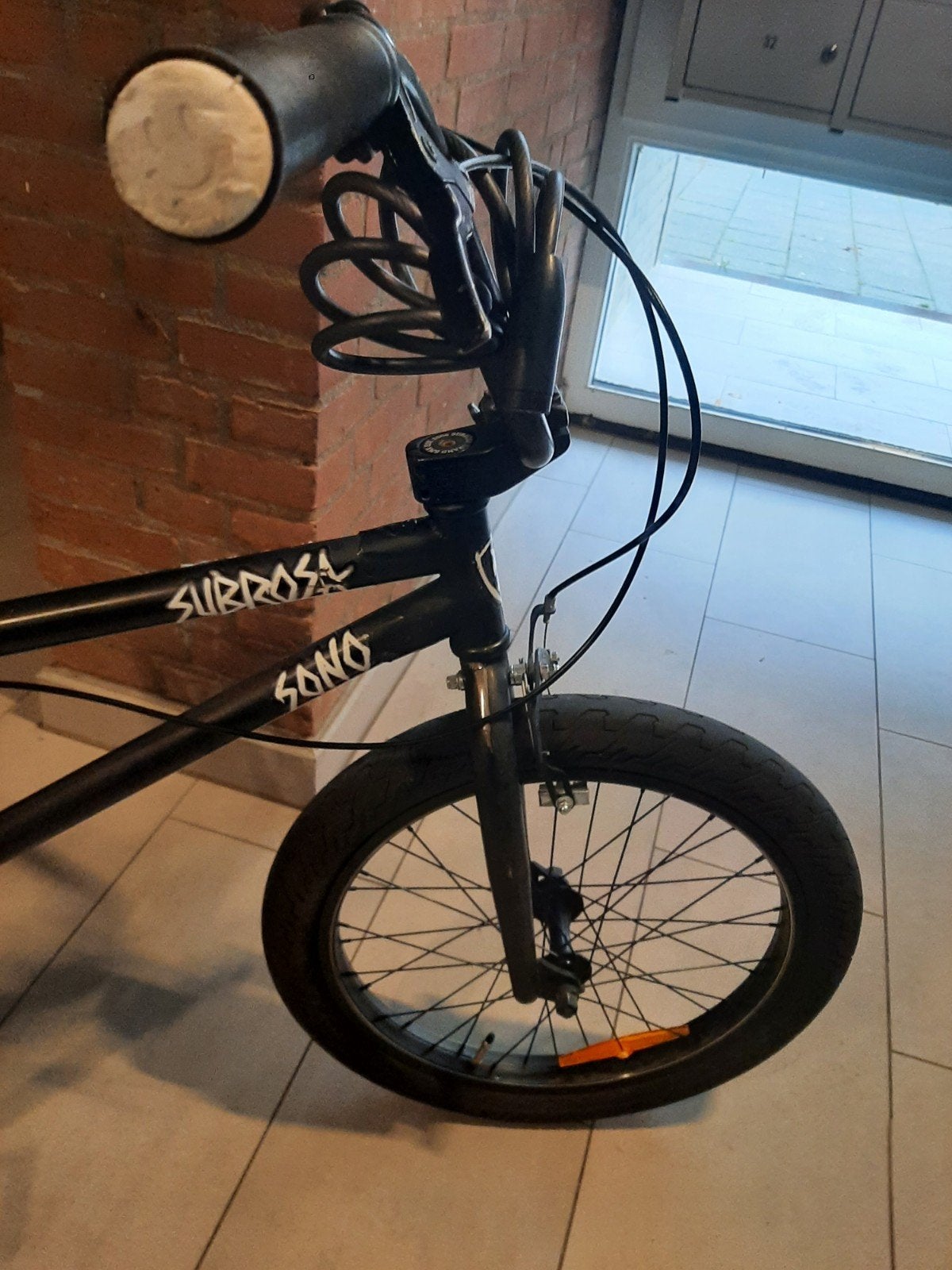 Subrosa Sono BMX Fiets - Zwart, Goede Staat, Subrosa, 16 tot 20 inch, Staal, Velgrem
