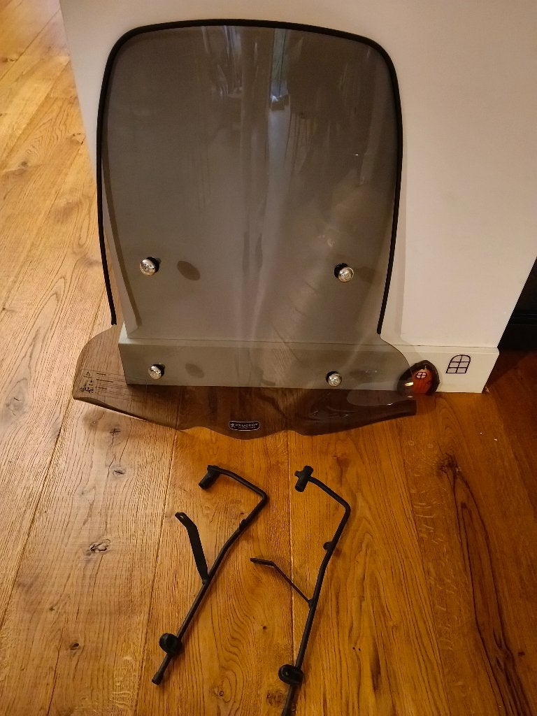 Zo goed als nieuw Windscherm (smoke) Peugeot Kisbee scooter, Ophalen, Zo goed als nieuw, Benzine, Overige modellen