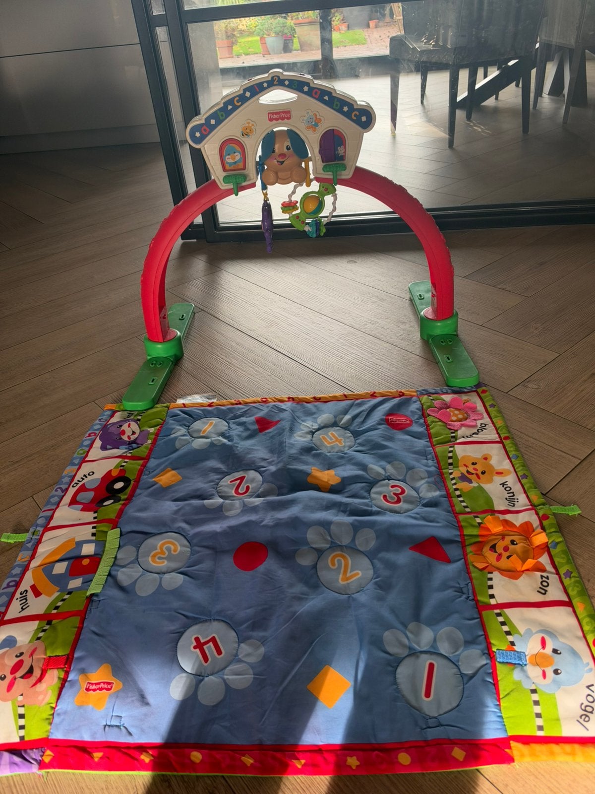 Fisherprice speelmobiel met speelkleed, Ophalen, Zo goed als nieuw