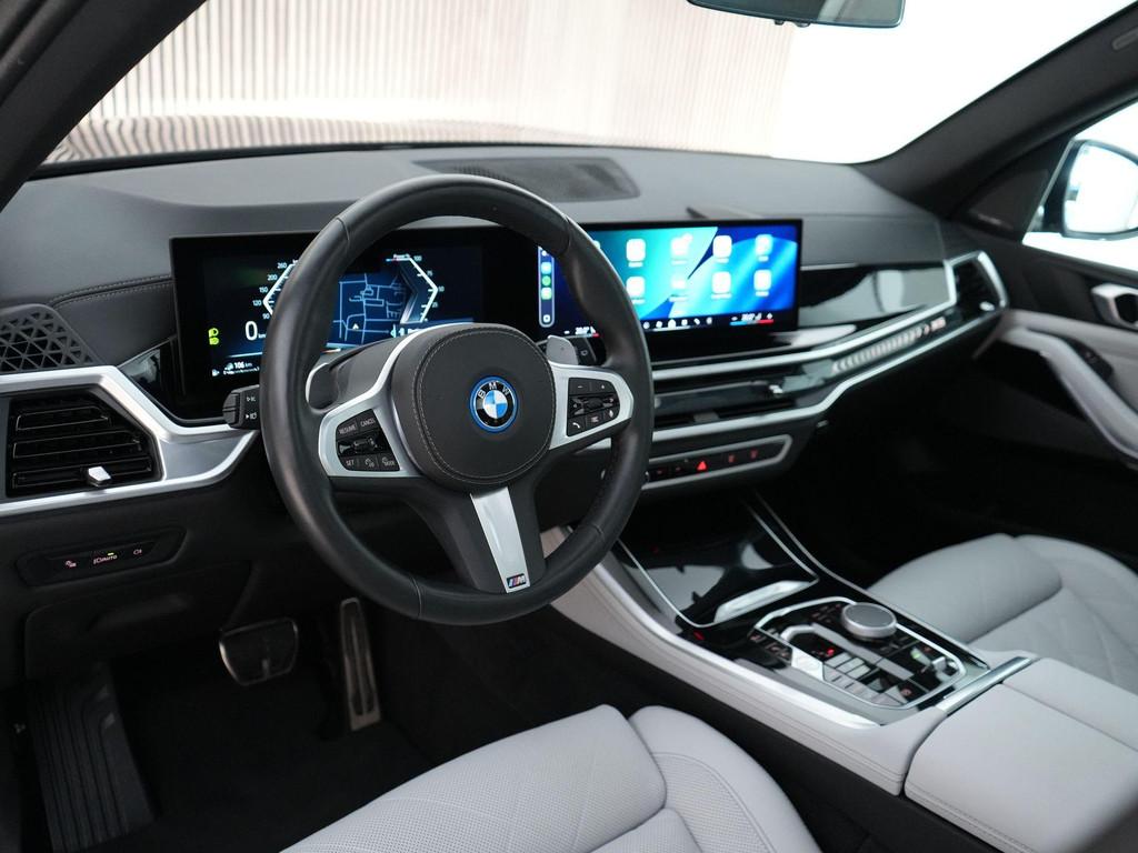 BMW X5 xDrive50e |BTW-auto|M-sport|individual|panoramadak|Ha, Gebruikt, 2395 kg, Blauw, 489 pk