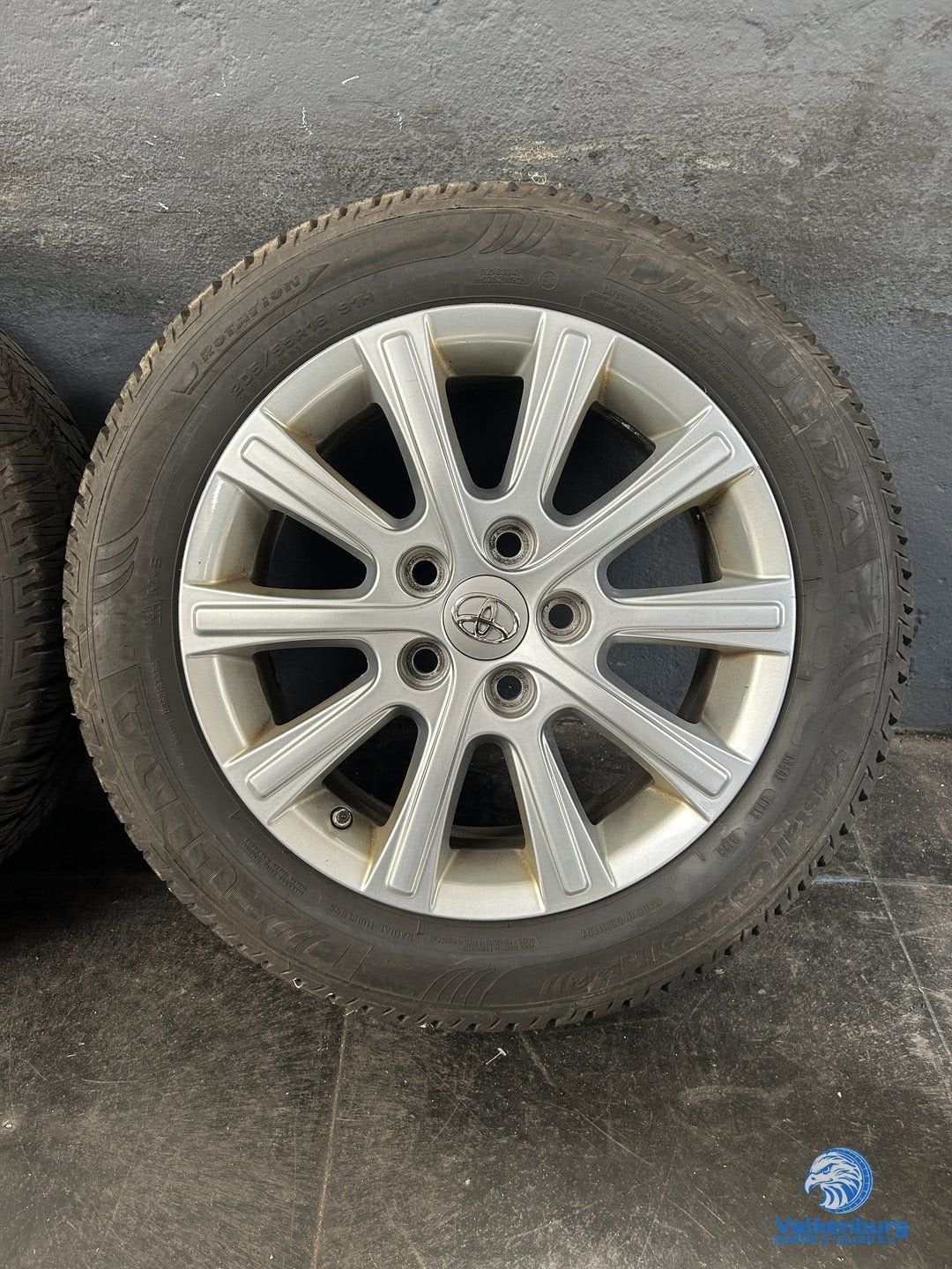 8mm! Originele Toyota Auris Verso Avensis 16 inch velgen TPM, Gebruikt, -, Banden en Velgen, -