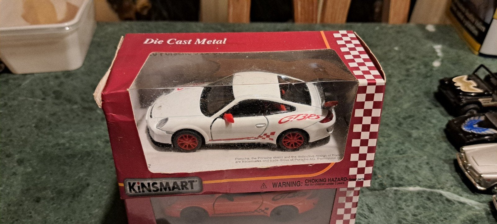 porsche gt3 rs 1:36!!, Ophalen of Verzenden, Nieuw, Auto, Overige merken