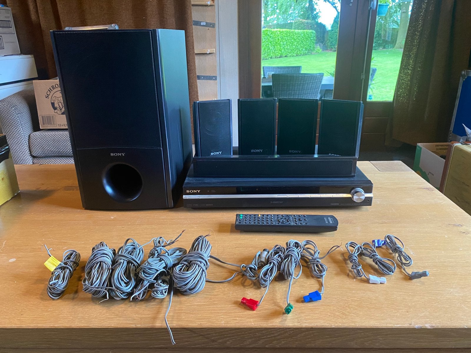 Sony Home Cinema set, Ophalen of Verzenden, Zo goed als nieuw, 5.1-systeem, Overige spelers