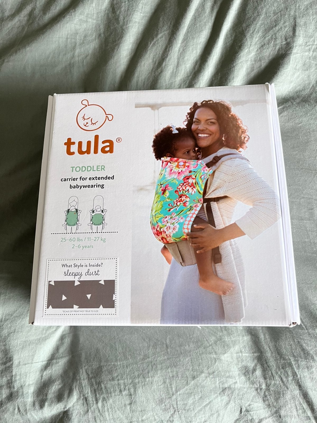 Tula toddler sleepy dust, Kinderen en Baby's, Buik of Rug, Zo goed als nieuw, Draagzak, Ophalen