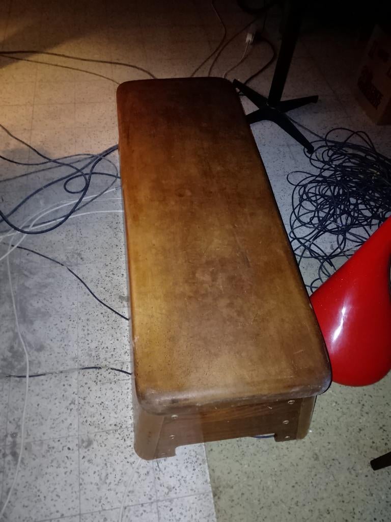 Vintage turnbank/gymbank/kinderbankje, Antiek en Kunst, Ophalen
