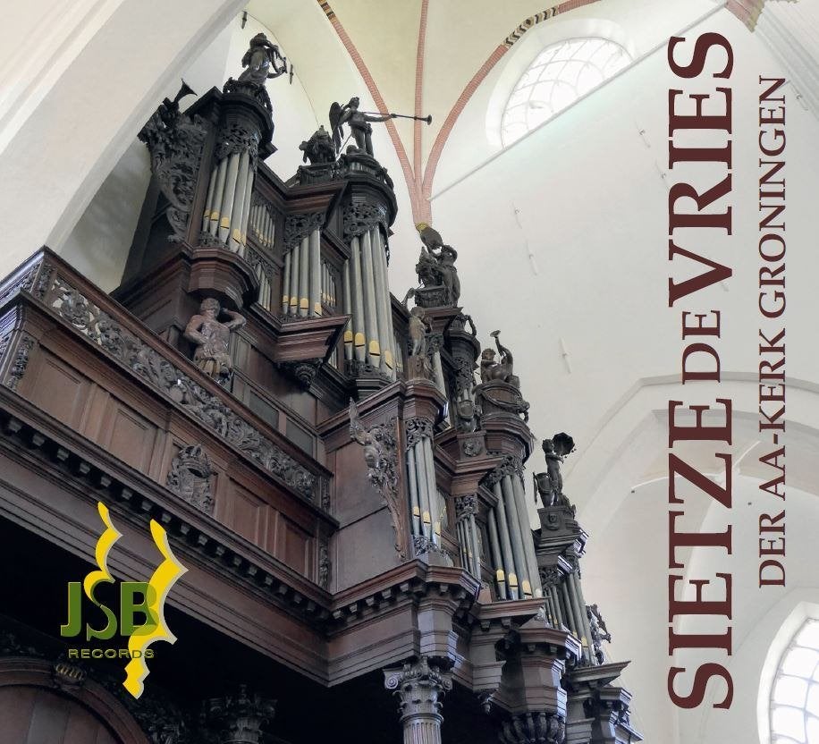 Sietze de Vries Schnitger orgel Reincken Brahms Improvisatie, Overige typen, Brahms, Ophalen of Verzenden, Romantiek