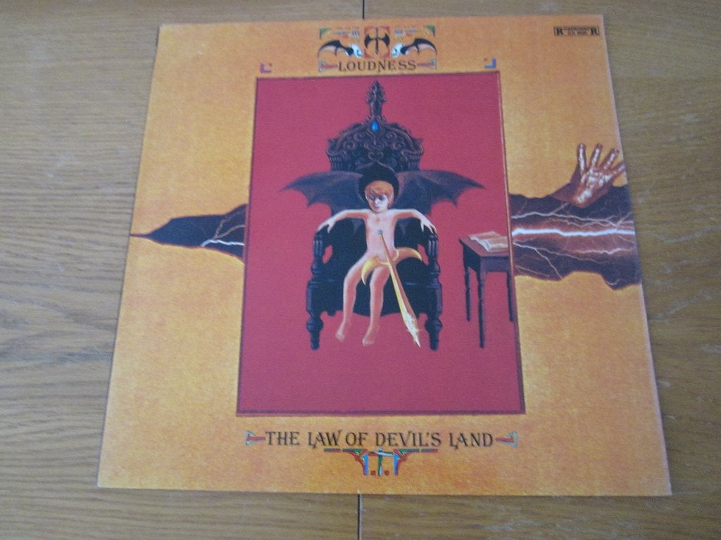 Loudness - The Law Of Devil's Land 1983 Roadrunner RR9895 LP, LP, Heavy metal, Ophalen of Verzenden, 12 inch