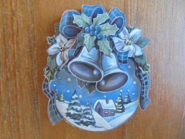 3d plaatje kerst 125, Ophalen of Verzenden, Nieuw, Kerst, Knipvel