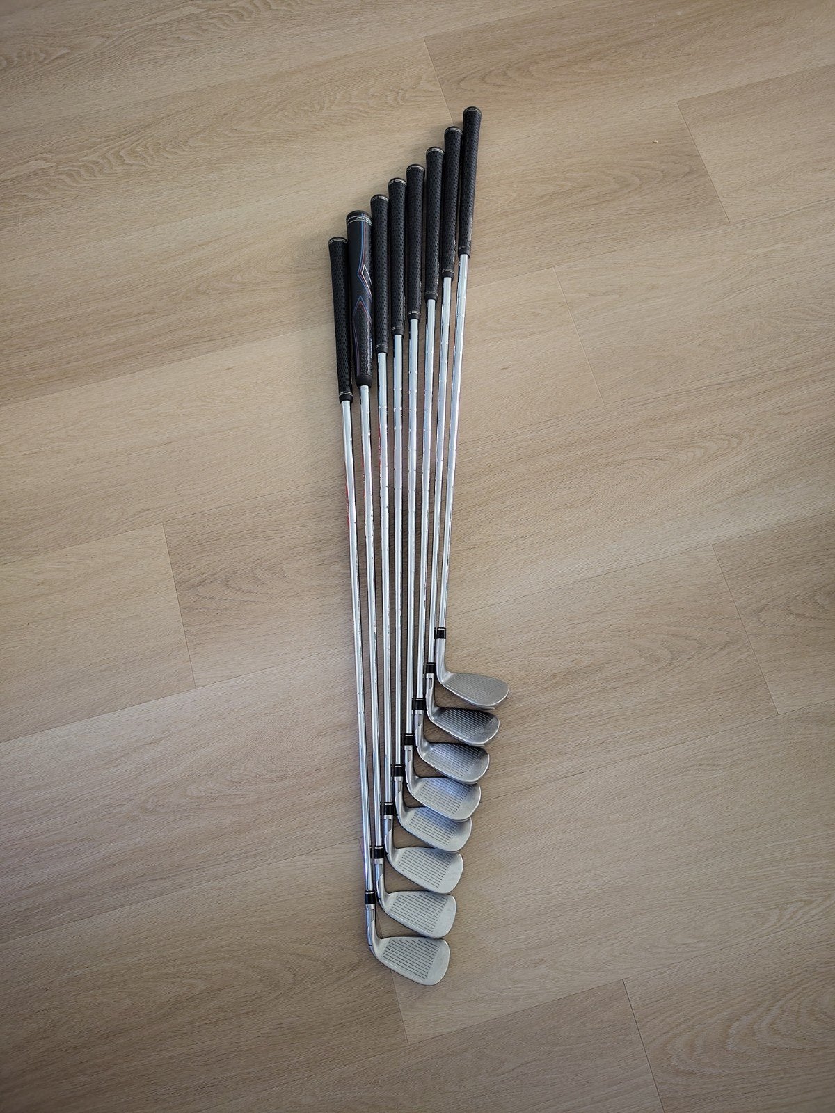 TaylorMade stealth ijzers 5-SW linkshandig, Ophalen, Set