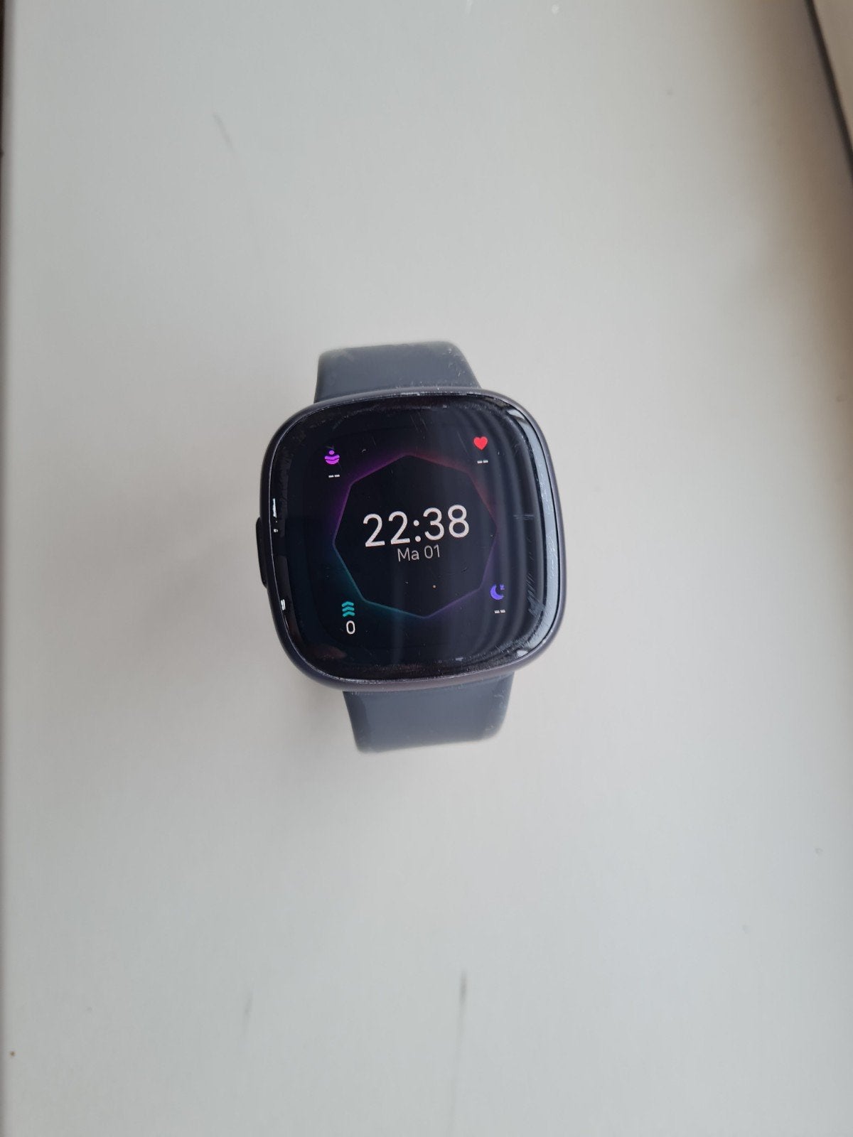Fitbit Sense 2 - Perfect werkend, lichte gebruikssporen, Gebruikt, Zwart, Ophalen of Verzenden, Fitbit