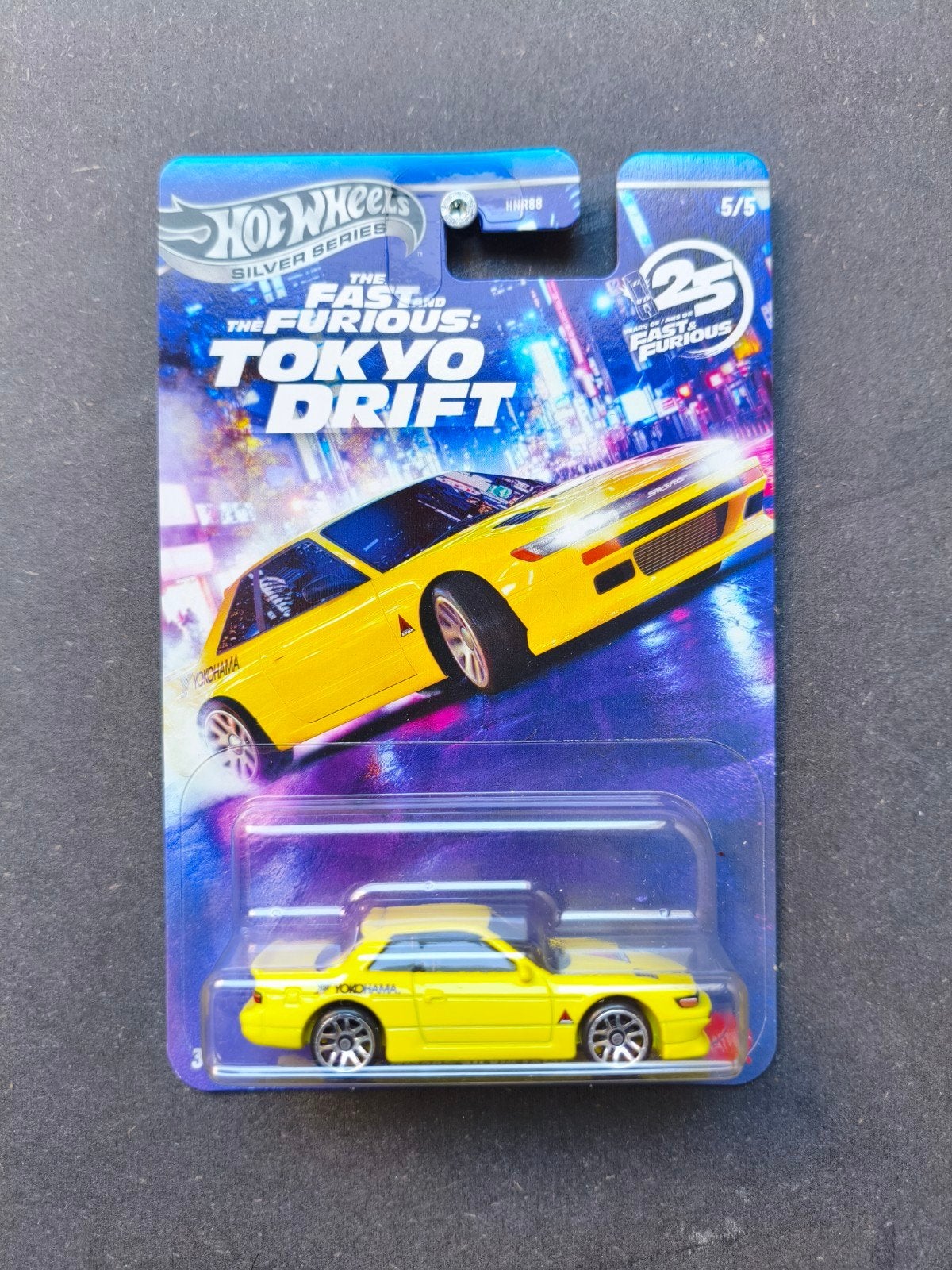 Hot Wheels Nissan Silvia S13 metal base - Fast & Furious Tok, Ophalen of Verzenden, Nieuw, Auto