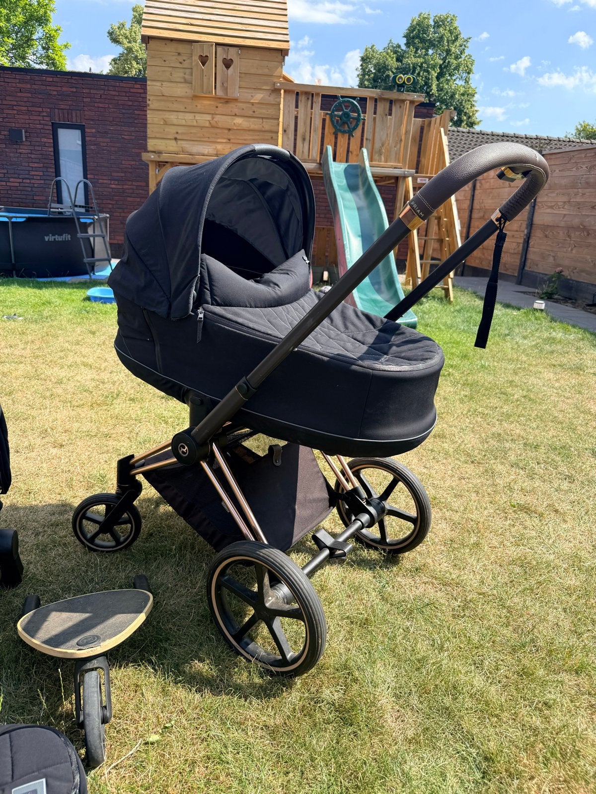 Cybex Priam Rose Gold Complete Set - ZGAN, Gebruikt, Combiwagen, Met autostoeltje, Cybex