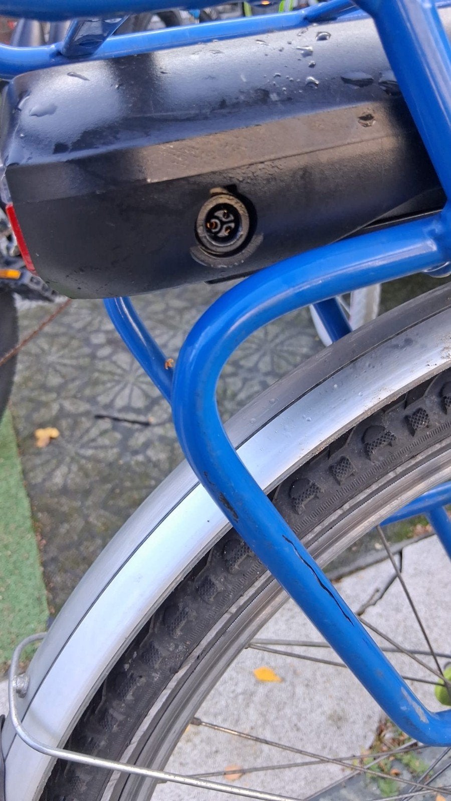 opladder voor deze elektrischefiets, Ophalen