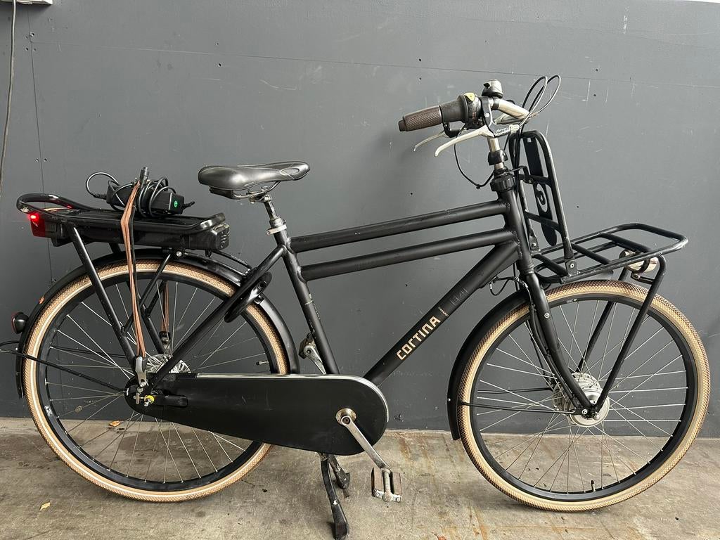 Cortina ecomo U4 transport elektrischefiets frame maat 52 cm, Fietsen en Brommers, Elektrische fietsen, Ophalen, Zo goed als nieuw