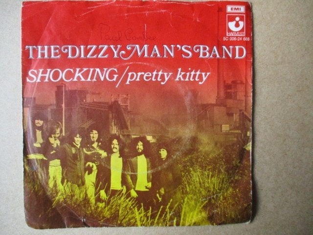 s5826 the dizzy man's band - shoking, Cd's en Dvd's, Vinyl Singles, Ophalen, Gebruikt, 7 inch, Overige genres