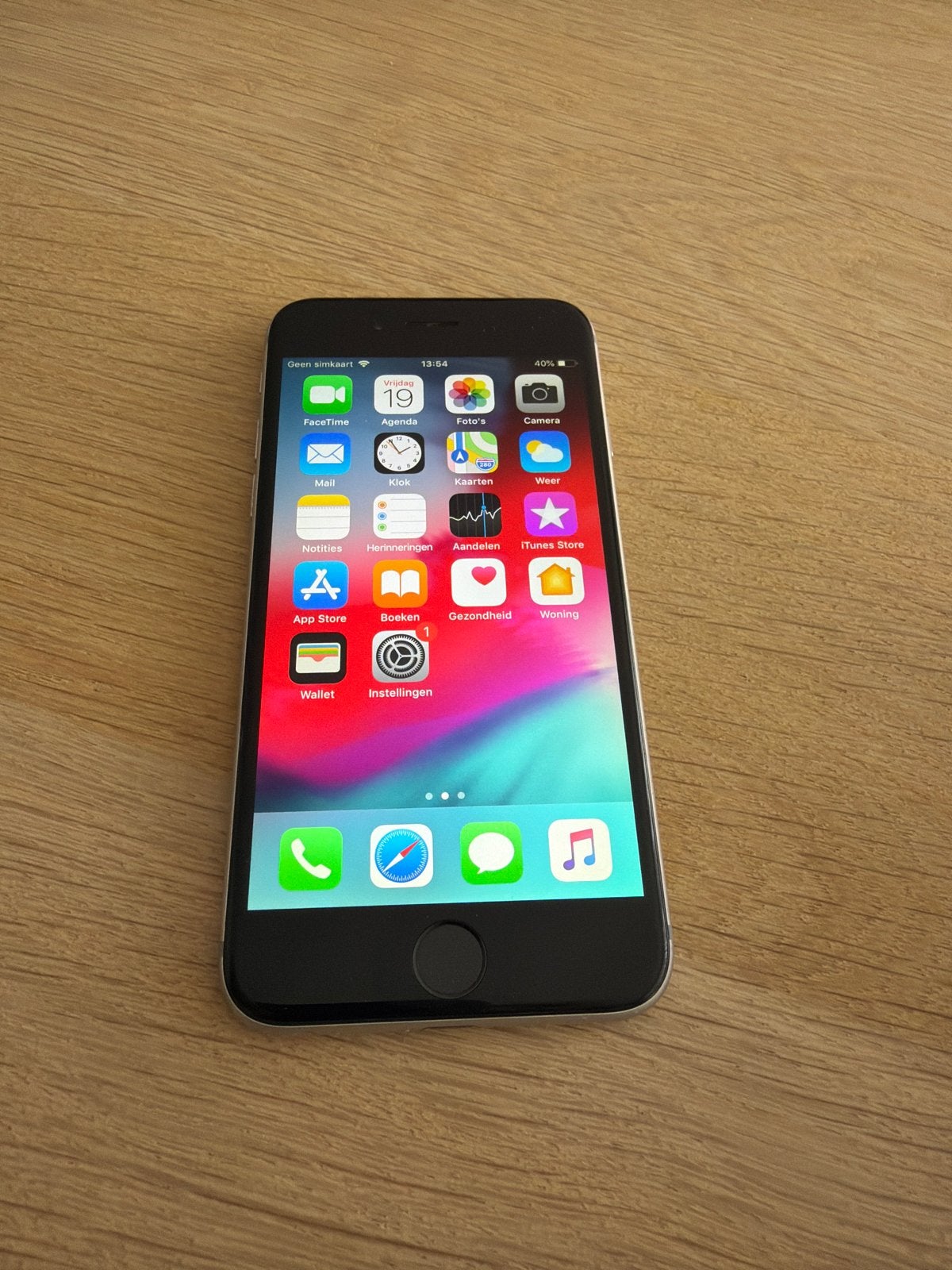 iPhone 6 Space Gray 64 GB - Nette staat, incl. doos en kabel, Telecommunicatie, Mobiele telefoons | Apple iPhone, Gebruikt, 64 GB