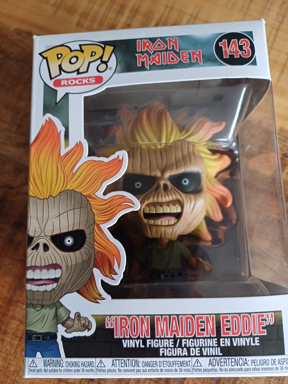Funko Pop! Rocks: Iron Maiden – Iron Maiden Eddie #143
(1), Verzamelen, Ophalen of Verzenden, Nieuw