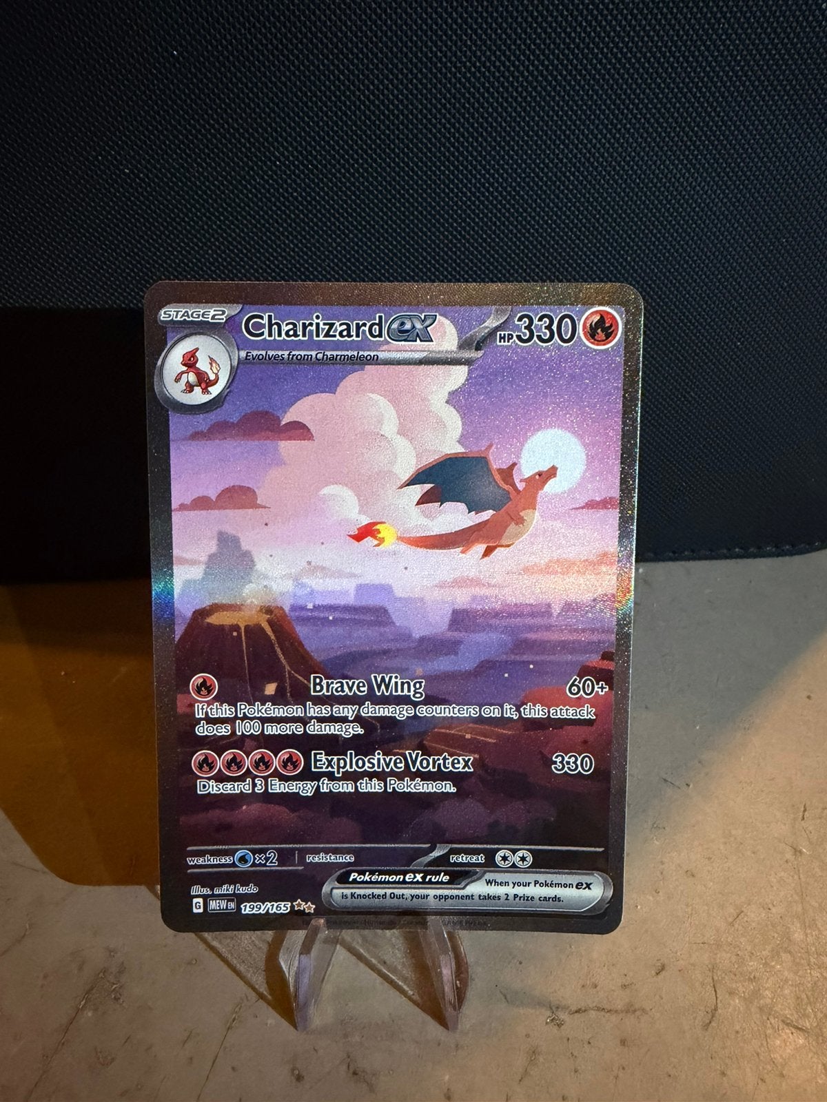 Charizard EX 199/165, Ophalen of Verzenden, Nieuw