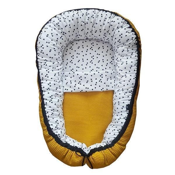 Babynestje Babynest Triangel Oker met Deken ANNIdesign, Info@annidesign.nl, Overige typen, Nieuw, Ophalen of Verzenden