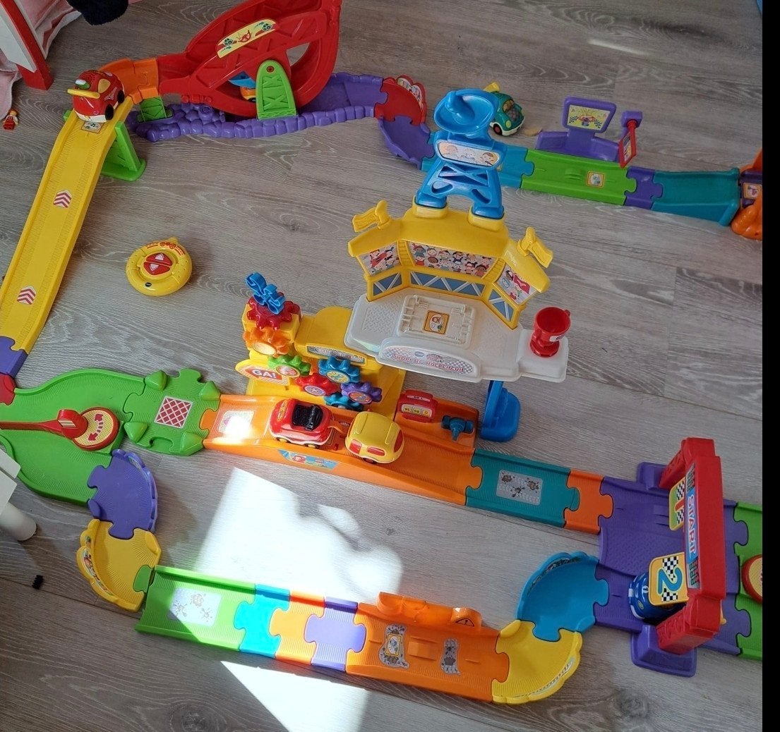 VTech Toet Toet Racecircuit, Ophalen, Gebruikt, Afstandsbediening