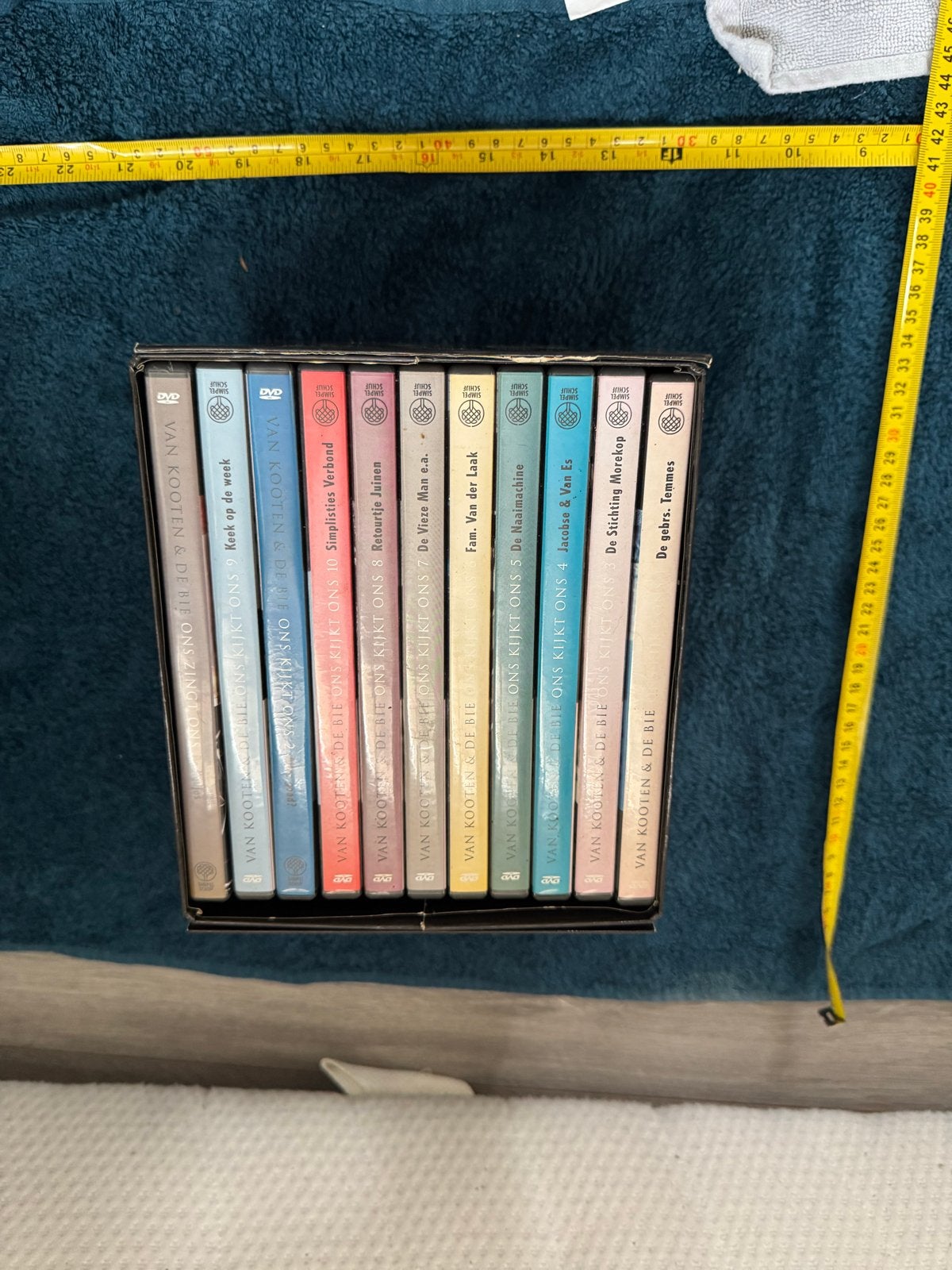 De Koot & Bie Bibliotheek - Complete DVD Boxset, Alle leeftijden, Nederlands, Van Kooten & De Bie, Zo goed als nieuw