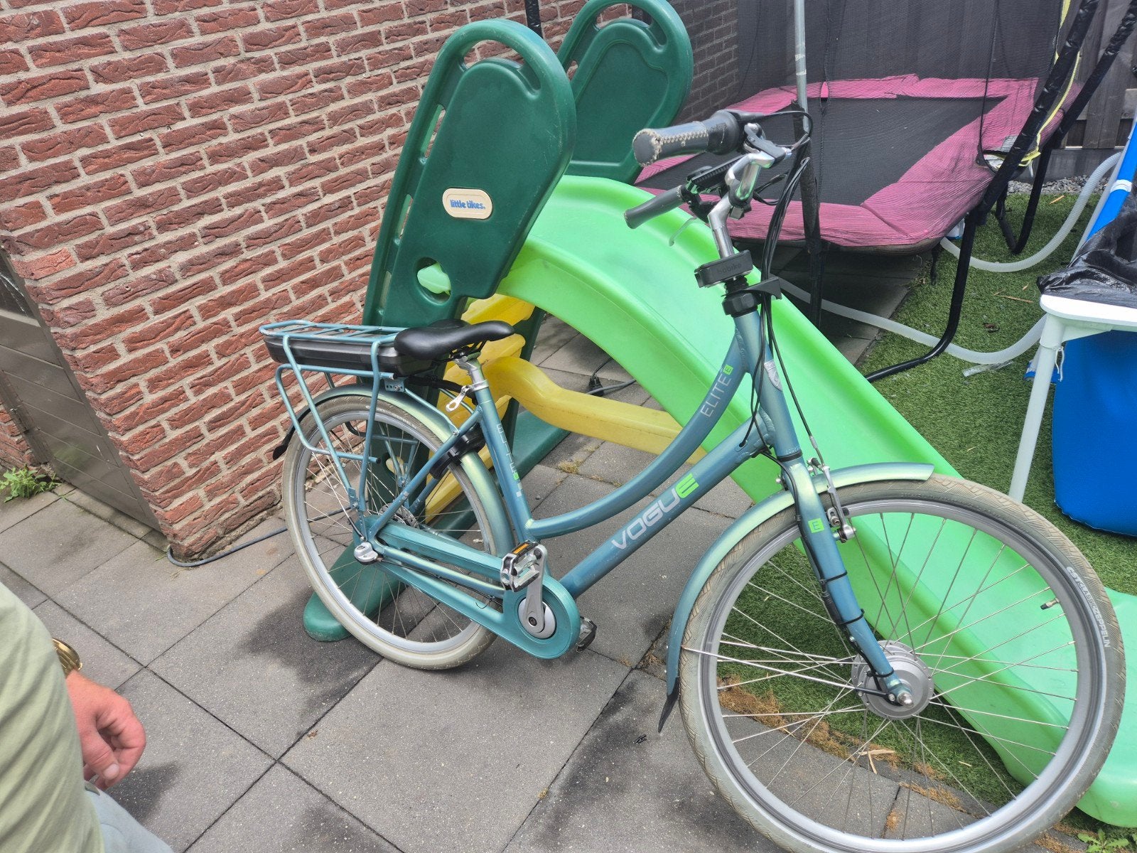 Vogue Elite E-bike - Aandacht nodig, fijne fiets inch 50, Fietsen en Brommers, Elektrische fietsen, Ophalen, Gebruikt, Overige merken