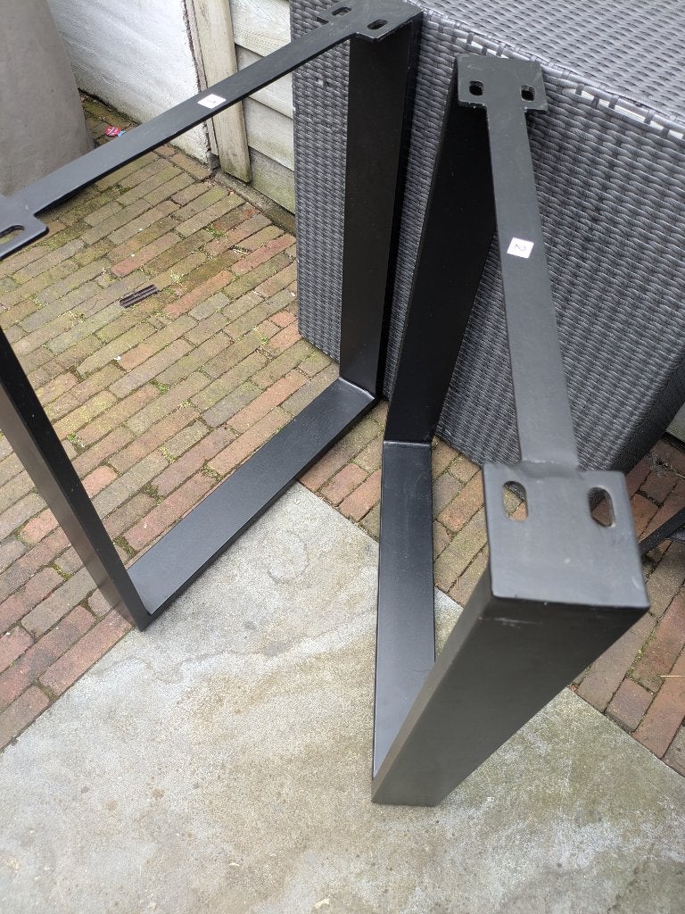 Stalen onderstel tafel, Huis en Inrichting, Ophalen, Tafelpoot, 50 tot 100 cm, 50 tot 100 cm