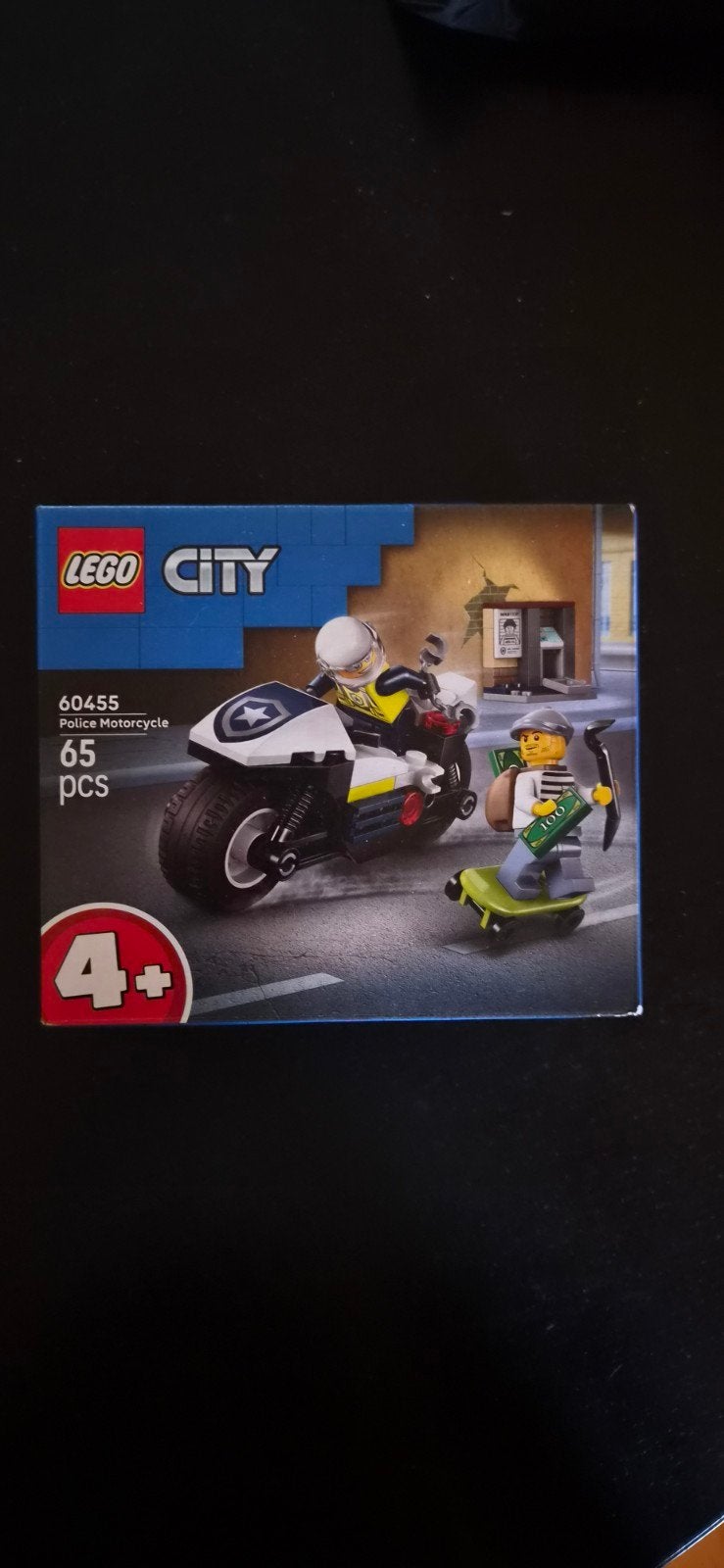 LEGO City 60455 Politie Motorfiets - Nieuw in doos, Ophalen, City, Lego, Nieuw