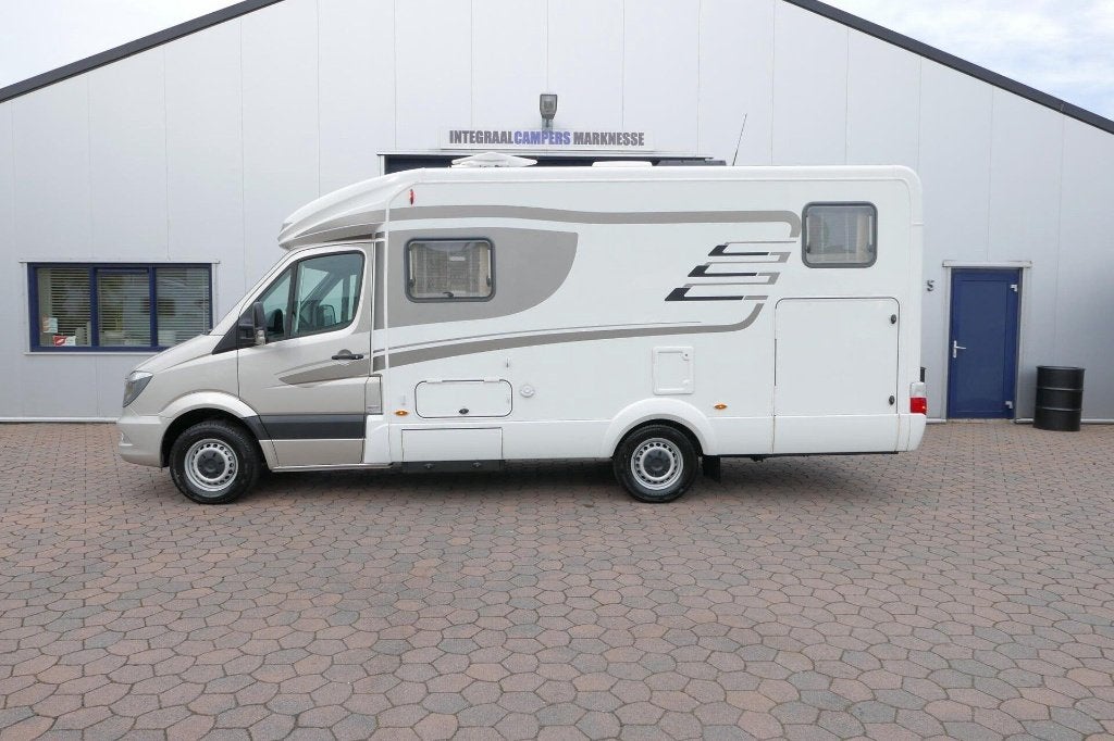 Mercedes Hymer 2016, Automaat, Chemisch toilet, Ringverwarming, Tot en met 2