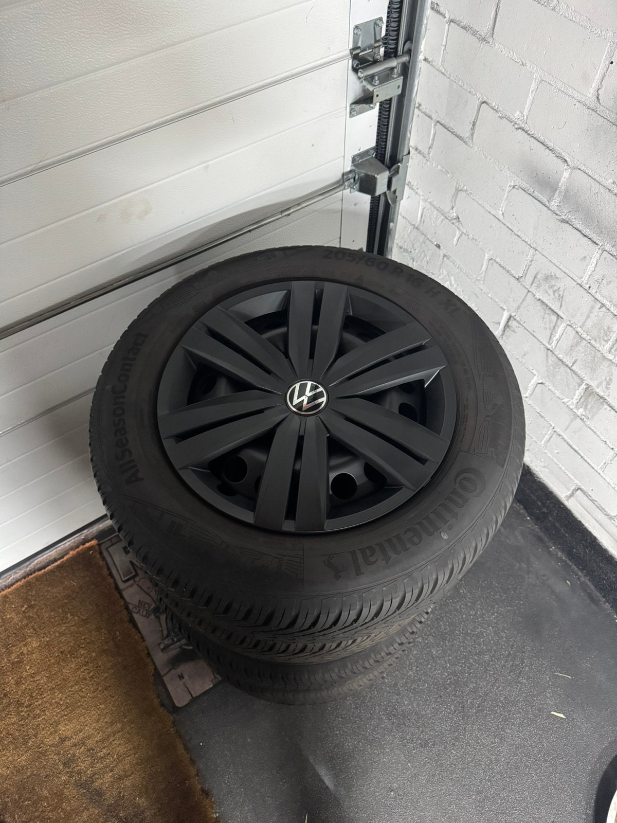Volkswagen velgen set 16" Continental All Season banden, Ophalen of Verzenden