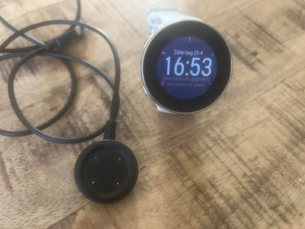 Polar Vantage M sporthorloge - Wit gps, Ophalen, Gebruikt, Hartslag, Wit