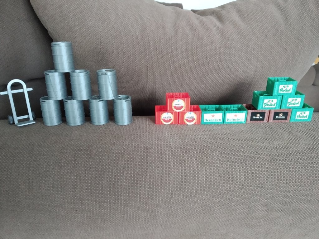 Bierkratten en Biervaten miniatuur, Ophalen of Verzenden, Nieuw, Overige typen, Overige merken