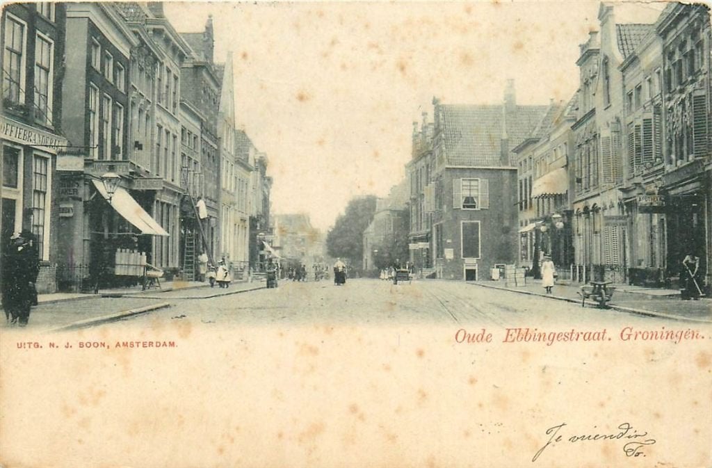 701-400-025 Groningen Oude Ebbingestraat, Verzenden, Voor 1920, Groningen