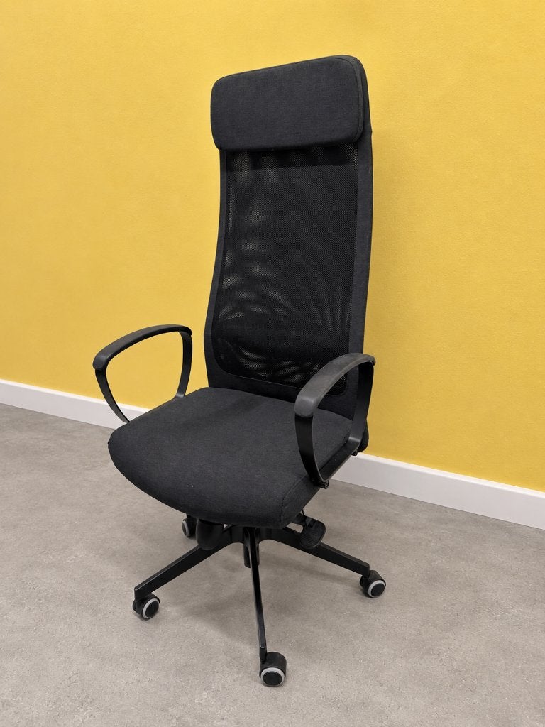 IKEA MARKUS bureaustoel, Ophalen, Gebruikt, Zwart, Bureaustoel