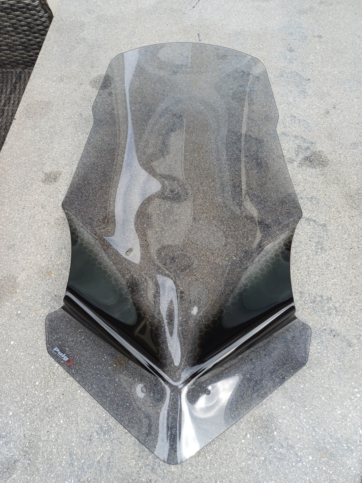 Puig Windscherm voor Yamaha MT-09 tracer 2015 - 2017, Motoren, Ophalen, Gebruikt
