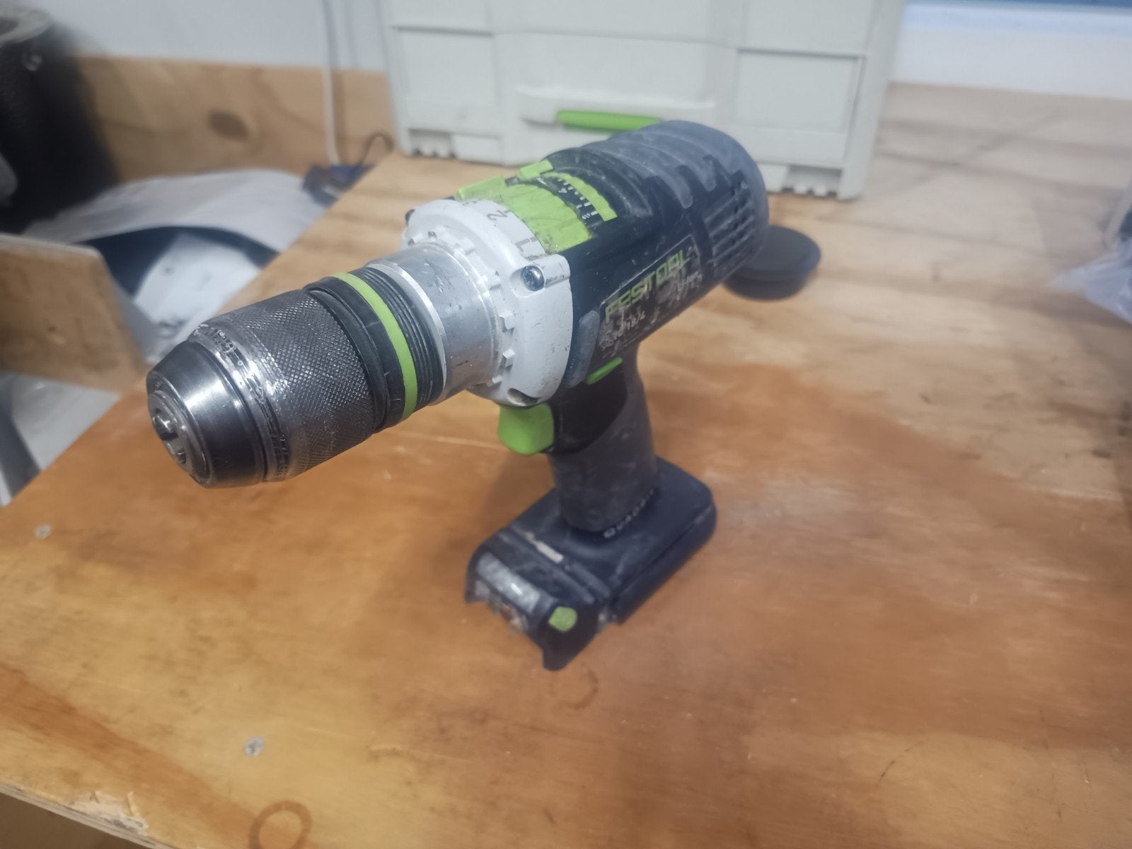 Festool QUADRIVE DRC 18/4 Li-ion Boor-/Schroefmachine, Variabele snelheid, Ophalen of Verzenden, Boor- en Schroefmachine, Gebruikt