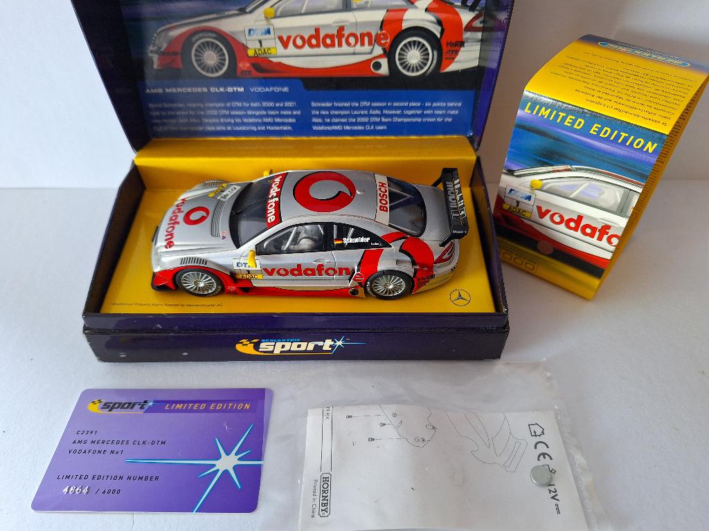 Scalextric Sport Mercedes CKlasse Dtm Vodafone, Overige merken, Scalextric, Ophalen of Verzenden, Zo goed als nieuw